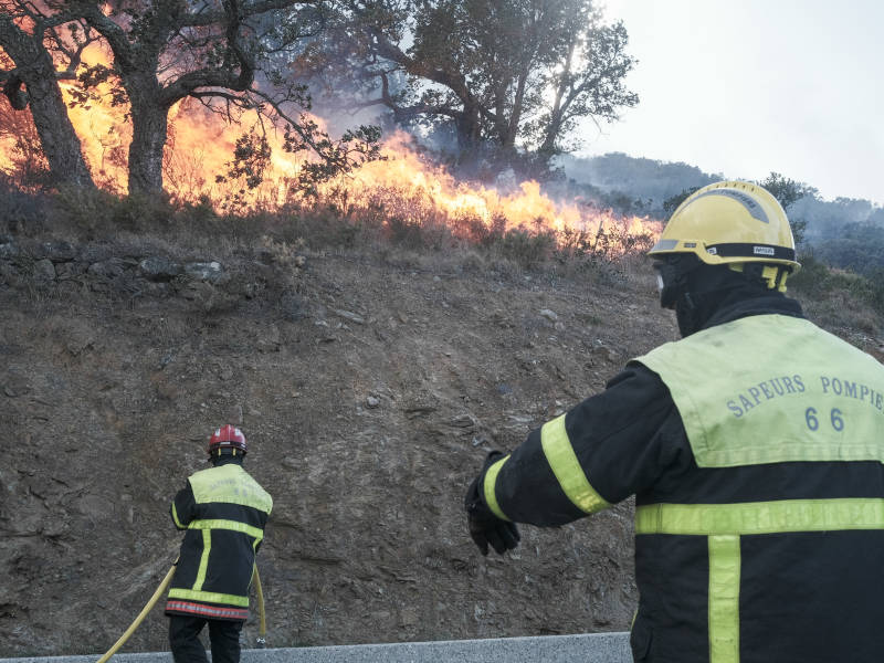 Les Pyrénées-Orientales passent désormais en « risque très sévère » d’incendie