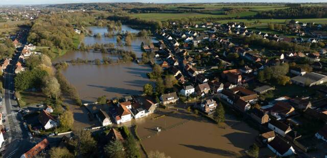 Inondations dans le Pas-de-Calais : la pluie revient après un week-end calme, la situation reste « préoccupante »