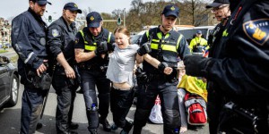 La militante écologiste Greta Thunberg interpellée lors d’une manifestation aux Pays-Bas